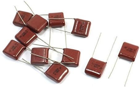 DealMux a14040200ux0661 CBB 1uF 105K 450V Radial Lead Metallized Polypropylene Film Capacitors, 10 Piece