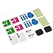 [6pcs] Deyard Screen Protector for GoPro Hero 7(Black Only)/Hero 6/Hero 5/2018, Ultra Clear Tempered Glass Screen Protector + Tempered Glass Lens Protector + Lens Cap Cover Accessories