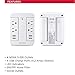 CyberPower P4WSU Professional Surge Protector, 900J/125V, 4 Swivel Outlets, 4 USB Charge Ports, Wall Tap Design, White