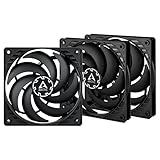 ARCTIC P12 Slim PWM PST (3 Pack) - 120 mm Case Fan