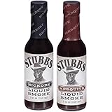 Stubb's Liquid Smoke 5oz Variety Pack, Mesquite & Hickory, Gluten Free, Pack of 2