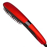 Hair Straightener BESTOPE Hair Straightening Brush Ceramic Brush Straightener for Silky Frizz-free Hair Brush Anti-Scald Comb Straighteners (Gen-2 Version, 45s Heat-up, Auto Lock and 30 mins Timer)