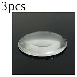 3pcs Diameter 40mm Optical Lenses Photics Convex