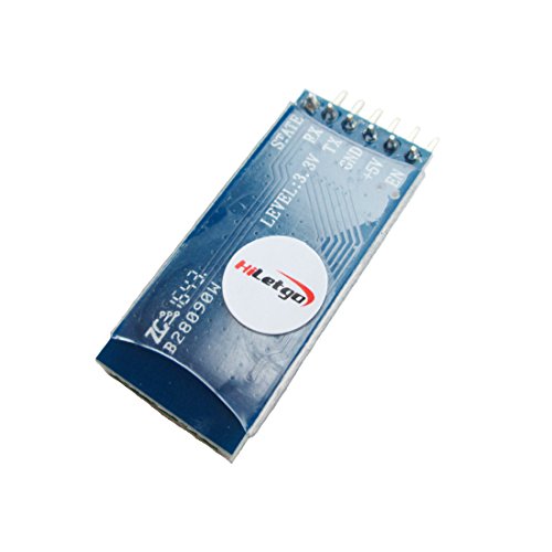 HiLetgo HC-05 6 Pin Wireless Bluetooth RF Transceiver Module Serial BT Module Arduino