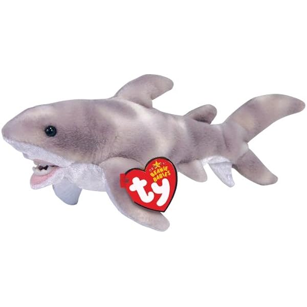 crunch the shark beanie baby value