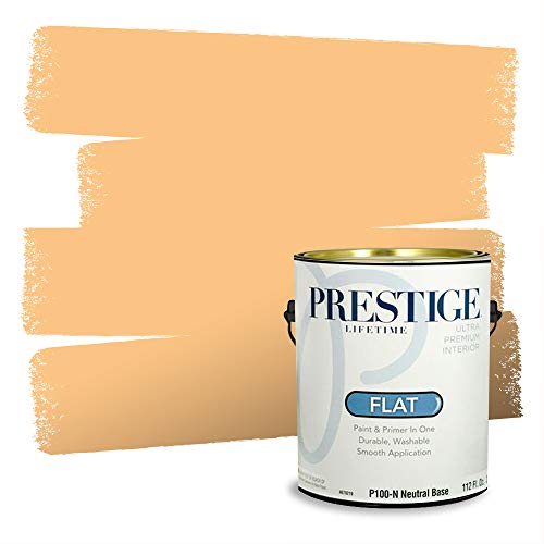 PRESTIGE Paints Interior Paint and Primer In One, 1-Gallon, Flat, Comparable Ma…