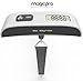 MagicPro Digital Hanging Luggage Scale, Rubber Paint, Temperature Sensor, 110 Pounds, Silver 2 Pack