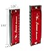 Ladnis Harmonica C 10 Holes Mouth Organ Best Gift for Professional Player,Beginner,Students,Music Fans,Children,Adults (Red)