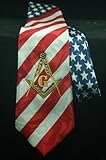 D0027 Masonic Embroidered Tie Necktie
