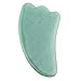 JOVIVI Gua Sha Scraping Massage Tool, Natural Rose Quartz/ Green Aventurine Wing-shape Guasha Board Traditional Scraper Tool (Green Aventurine Stone)