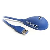 StarTech.com 5-Feet Desktop SuperSpeed USB 3.0 Extension Cable - A to A M/F (USB3SEXT5DSK)