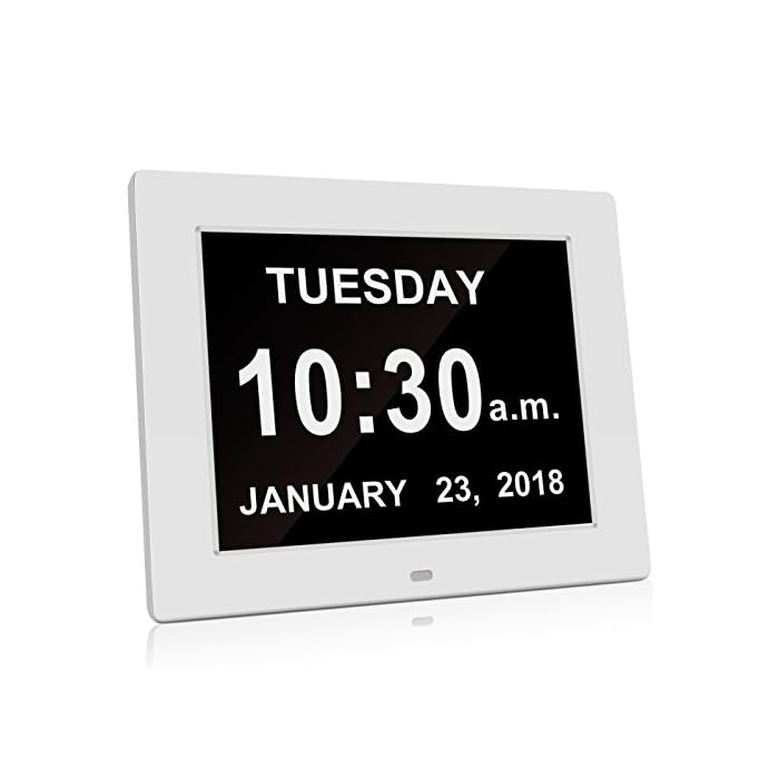 Buy HeQiao Day Clock Dementia Clock Digital Clock Day Date Calendar