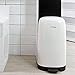 Vliba Diaper Pail (White) - Free Bags - Includes up to 6 Months' Supply of Refill Bags (1125 Diaper Count)