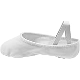 Bloch Dance Men's Pump Split Sole Canvas Ballet Slipper/Shoe Dance, Black 4 B US