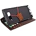 Genuine Leather Case for Samsung Galaxy Note 8 Book Wallet Cover Brown Handmade Retro Luxury Cards Slots Slim Daviscase 1948