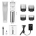 Liberex Cordless Hair Clippers for Men Women - Rechargeable Professional Mens Beard Trimmer, Hair Cutter Machine Kit, Wireless Grooming Set, Also for Kids Babies, LED Display, 4 Combs, Charging Base