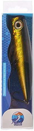 CABO [ BIG POPPA] POPPING LURE- Goldy Lox Brown