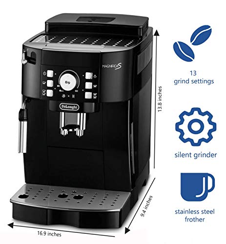 DeLonghi ECAM 21.117.B Kaffee-Vollautomat,1,8 l, schwarz – Bild 3