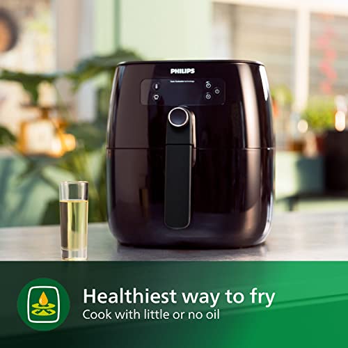  Philips Avance Collection XXL Digital Twin TurboStar Airfryer  Black/Silver - HD9650/96 (Renewed) : Home & Kitchen