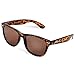 Duduma Reflective Revo Color Full Mirrored Lens Large Horn Rimmed Style Uv400 Wayfarer Sunglasses