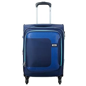 VIP Polyester 71 cms Blue Softsided Check-in Luggage (STCANW71IBL)