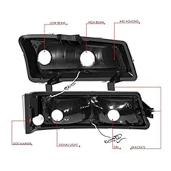 DNA MOTORING HL-LB-CSIL03-BK-CL1 Black Housing 3D