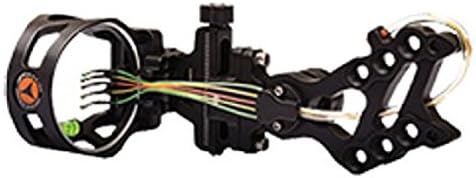 APEX GEAR Attitude Pin Selector 5 Pin .019 Right/Left Hand Sight, Black