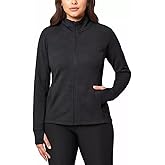 Mondetta Ladies' Jacquard Full-Zip Jacket (US, Alpha, X-Large, Regular, Regular, Black)