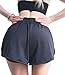 EDENCOMERS Women Workout Running Shorts,Active Yoga Gym Sport Shorts with Liner 2 in 1