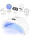 Deep Dream 84w UV LED Nail Lamp Gel Polish Light Nail Dryer with 4 Timer Fingernail Toenail Curing Lamps Professional Salon