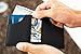 Slim Men's Wallet RFID Blocking Compact Front and Back Pocket Leather Card Holder