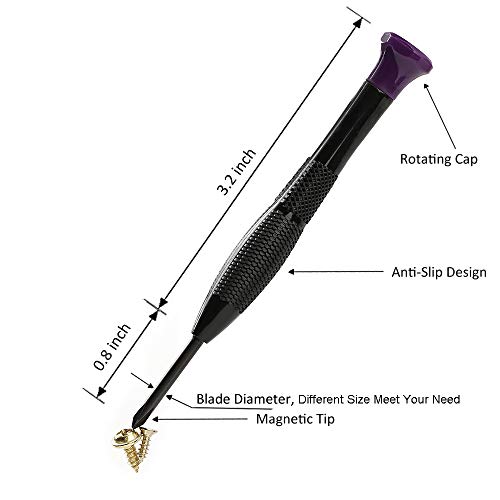 Mini Precision Screwdriver Set 6Pcs Upgrade Small Phillips and Flat