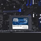 Patriot Memory P220S512G25 512GB 2.5 Inch SATA III SSD P220 view 4