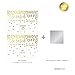 Andaz Press Metallic Gold Confetti Polka Dots Party Collection, Bridal Shower Game Scratch Cards, 30-Pack