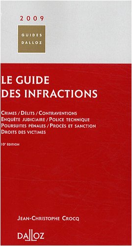 Le  guide des infractions