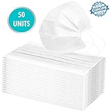 Disposable Face Mask (3-Ply) with Earloop, Great for Virus Protection and Personal Health (50 Masks/Box, BLUE)
