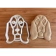 Basset Hound Cookie Cutter and Dog Treat Cutter - Face - 3 inch