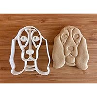 Basset Hound Cookie Cutter and Dog Treat Cutter - Face - 3 inch
