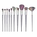 OVERMAL 10PCS Make Up Foundation Eyebrow Eyeliner Blush Cosmetic Concealer Brushes