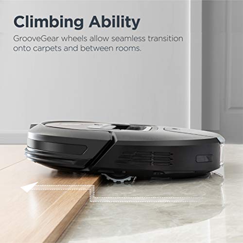eureka Groove Robot Vacuum Cleaner, WiFi Connected, App, Alexa