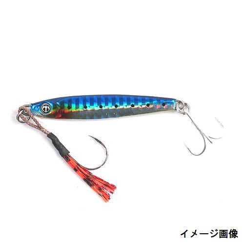 ジグ：OceanRuler(オーシャンルーラー) メタルジグ ルアー Kreios ガンガンジグ 30g イワシブルー