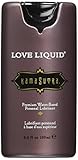 Kama sutra love liquid light water based lube 3.4oz (Package Of 2)