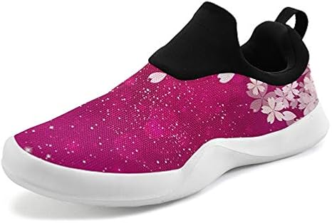 Amazon Co Jp スニーカー メンズ レディース スポーツシューズ スリッポン カジュアルシューズ ランニングシューズ 運動靴 桜 サクラ 和柄 和風 厚底 超軽量 メッシュ 通気性 滑り止め カジュアル 履きやすい ホーム キッチン