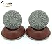 Vmaisi 4 Pack Brown Baby Gates Wall Cups Guard
