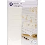 Wilton Ivory Place Cards