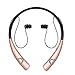 Wireless Headphones, Bluenin Bluetooth Wireless Workout Earphones Headset Sweatproof Earphones with Mic and Hand-free Earbuds Neckband Design for iPhone, iPad, PC, Samsung (Rose Gold)
