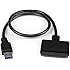 StarTech USB 3.0 to 2.5" SATA III Hard Drive Adapter Cable w/ UASP - SATA to USB 3.0 Converter for SSD/HDD