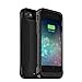 mophie Juice Pack Flex Battery case - Apple iPhone 8 or iPhone 7 - Maximum Protection - ISO-Flex - Wireless Charging - Slim - Up to 100% Extra Battery- Black
