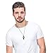 Jstyle Stainless Steel Necklace for Men Necklace Chain Spear Wolf Teeth Pendant Adjustable Chains