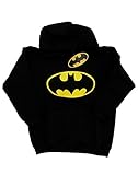 DC Comics Boys Batman Logo Hoodie 12-13 Years Black